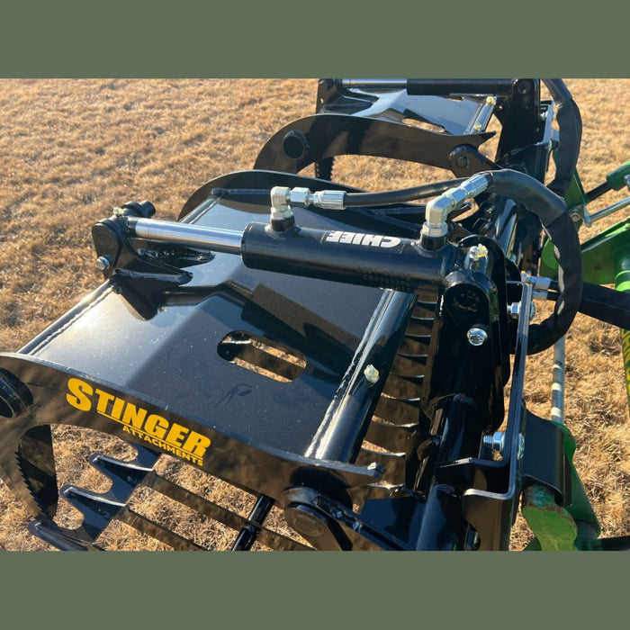 Stinger Attachments Compact Rock Grapple (CROG) For Skid Steers & Tractors - Stinger Attachments - Beacon Attachments