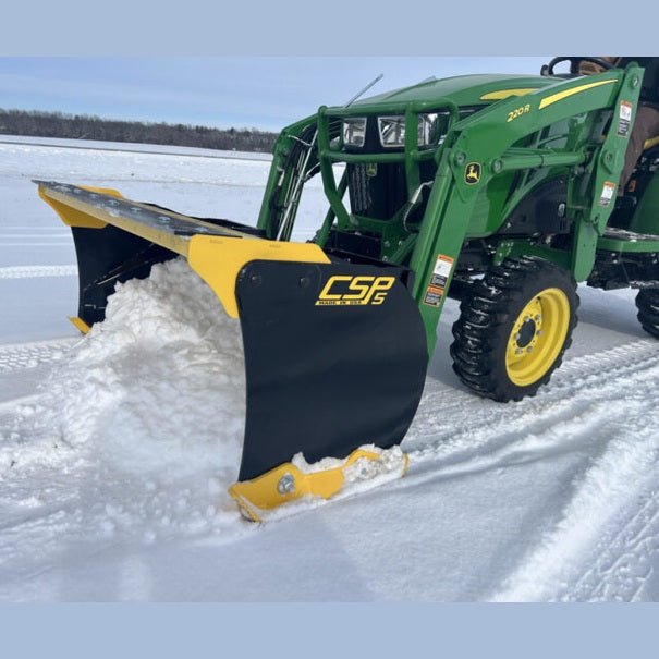 Stinger Attachments Compact Snow Pusher (CSP) For Skid Steers & Compact Tractors - Stinger Attachments - Beacon Attachments