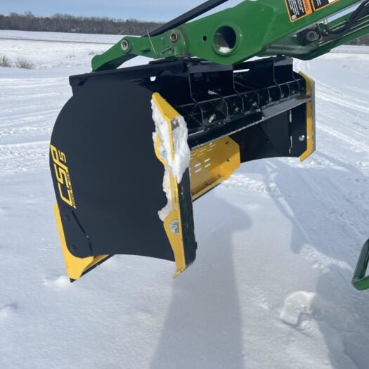 Stinger Attachments Compact Snow Pusher (CSP) For Skid Steers & Compact Tractors - Stinger Attachments - Beacon Attachments