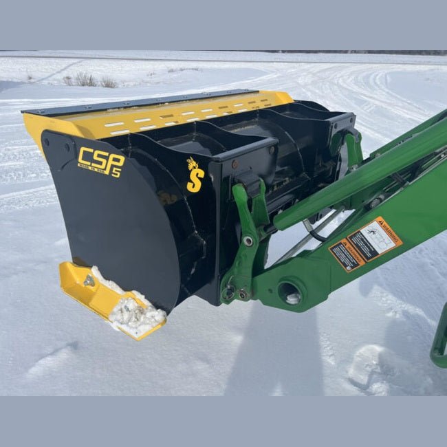 Stinger Attachments Compact Snow Pusher (CSP) For Skid Steers & Compact Tractors - Stinger Attachments - Beacon Attachments