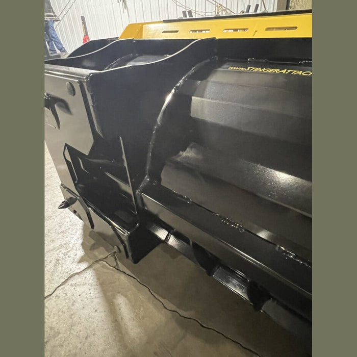 Stinger Attachments Compact Snow Pusher (CSP) For Skid Steers & Compact Tractors - Stinger Attachments - Beacon Attachments