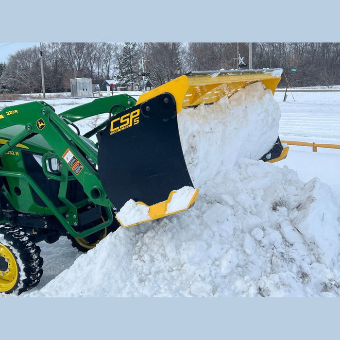 Stinger Attachments Compact Snow Pusher (CSP) For Skid Steers & Compact Tractors - Stinger Attachments - Beacon Attachments