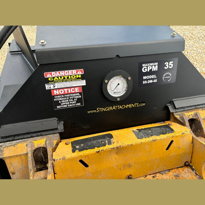 Stinger Attachments Disc Mulcher For Skid Steers - Stinger Attachments - Beacon Attachments