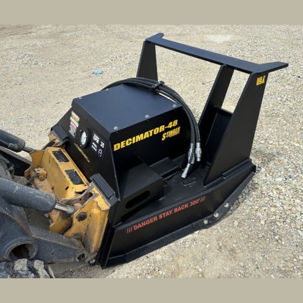 Stinger Attachments Disc Mulcher For Skid Steers - Stinger Attachments - Beacon Attachments