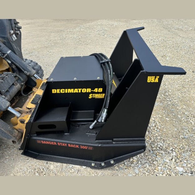 Stinger Attachments Disc Mulcher For Skid Steers - Stinger Attachments - Beacon Attachments