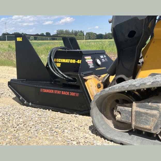Stinger Attachments Disc Mulcher For Skid Steers - Stinger Attachments - Beacon Attachments