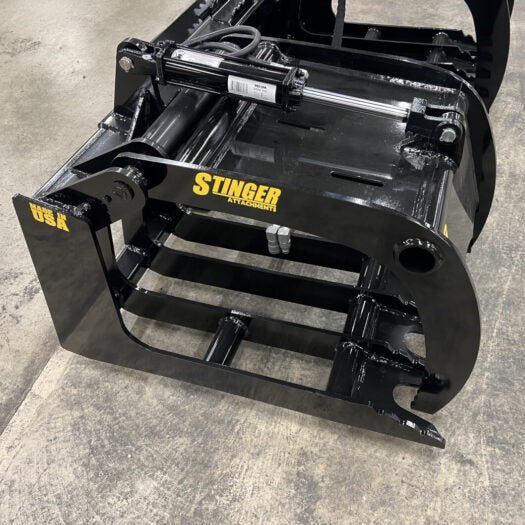 Stinger Attachments Heavy Duty Grapple Bucket (RTG - XD) For Skid Steers - Stinger Attachments - Beacon Attachments