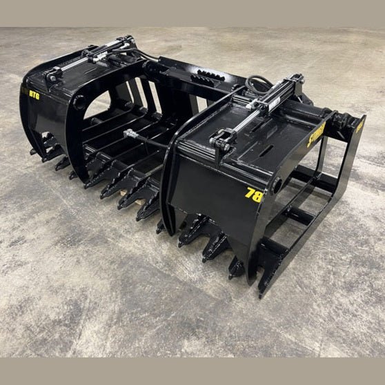 Stinger Attachments Heavy Duty Grapple Bucket (RTG - XD) For Skid Steers - Stinger Attachments - Beacon Attachments