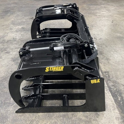 Stinger Attachments Heavy Duty Grapple Bucket (RTG - XD) For Skid Steers - Stinger Attachments - Beacon Attachments