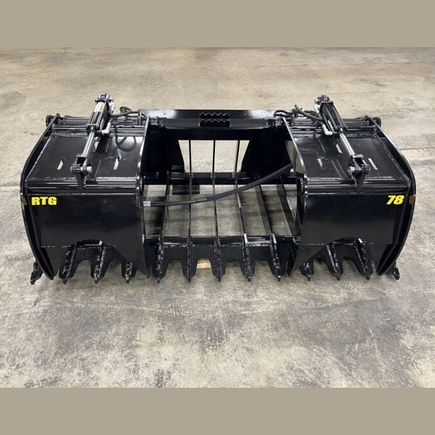 Stinger Attachments Heavy Duty Grapple Bucket (RTG - XD) For Skid Steers - Stinger Attachments - Beacon Attachments
