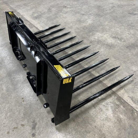 Stinger Attachments Manure Spear Bucket For Skid Steers - Stinger Attachments - Beacon Attachments