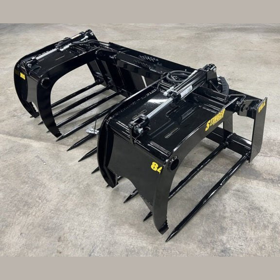 Stinger Attachments Manure Spear Grapple Bucket (MSG) For Skid Steers - Stinger Attachments - Beacon Attachments
