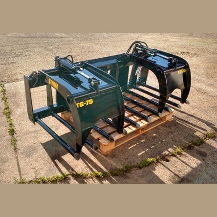 Stinger Attachments Manure Tine Grapple Bucket (MTG) For Skid Steers - Stinger Attachments - Beacon Attachments