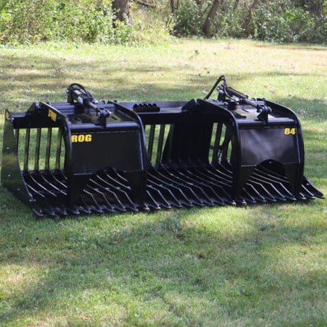 Stinger Attachments Open Sides Tractor Rock Grapples (ROG) For Skid Steers & Utility Tractors - Stinger Attachments - Beacon Attachments