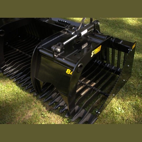 Stinger Attachments Open Sides Tractor Rock Grapples (ROG) For Skid Steers & Utility Tractors - Stinger Attachments - Beacon Attachments