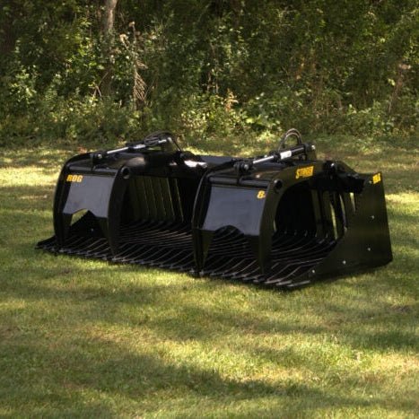 Stinger Attachments Open Sides Tractor Rock Grapples (ROG) For Skid Steers & Utility Tractors - Stinger Attachments - Beacon Attachments