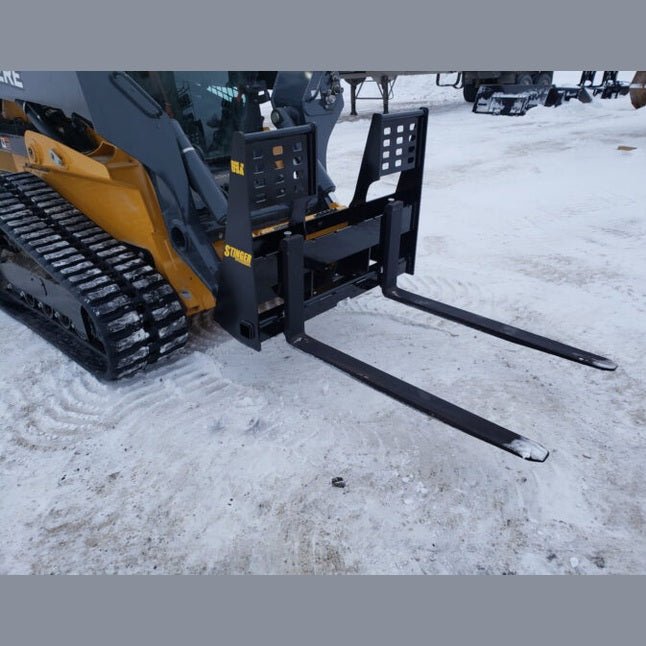 Stinger Attachments Pallet Forks Attachment For Skid Steers - Stinger Attachments - Beacon Attachments