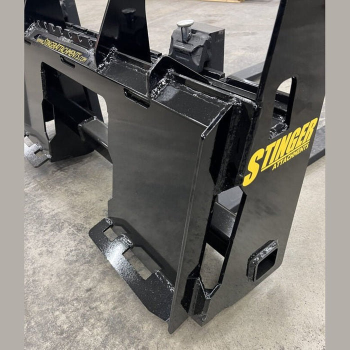 Stinger Attachments Pallet Forks Attachment For Skid Steers - Stinger Attachments - Beacon Attachments