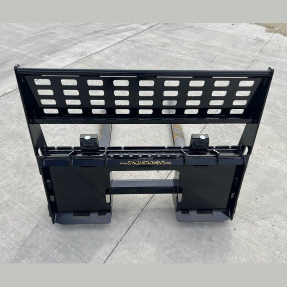 Stinger Attachments Pallet Forks Attachment (PFSB) For Skid Steers - Stinger Attachments - Beacon Attachments