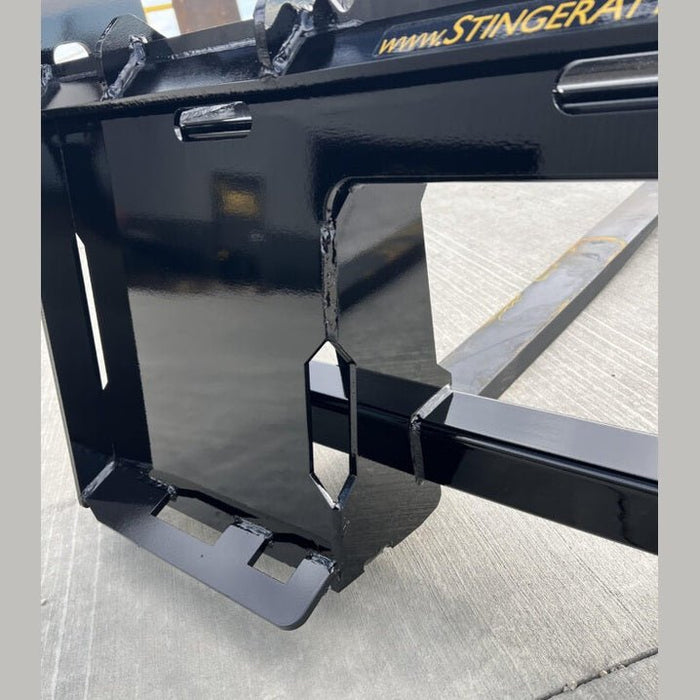 Stinger Attachments Pallet Forks Attachment (PFSB) For Skid Steers - Stinger Attachments - Beacon Attachments