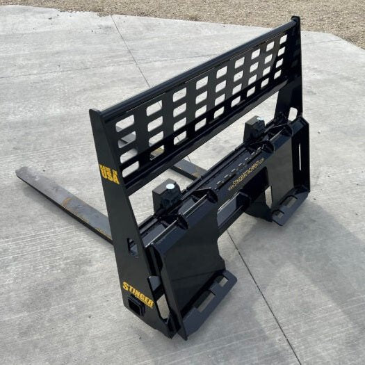 Stinger Attachments Pallet Forks Attachment (PFSB) For Skid Steers - Stinger Attachments - Beacon Attachments