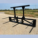 Stinger Attachments Skid Steer Bale Spear – Series 5 (BS5 - 3) 3 Bale or (BS5 - 5) 5 Bale Large Round Bale Mover - Stinger Attachments - Beacon Attachments