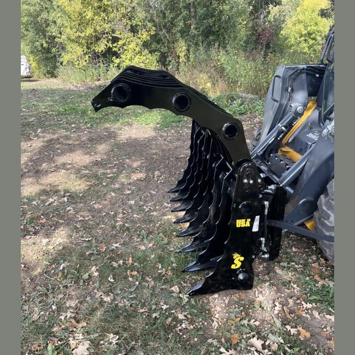 Stinger Attachments Skid Steer CG Clam Grapple (CG) - Stinger Attachments - Beacon Attachments