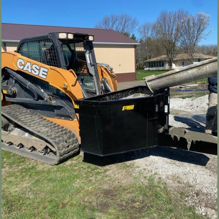 Stinger Attachments Skid Steer Concrete Bucket - Stinger Attachments - Beacon Attachments