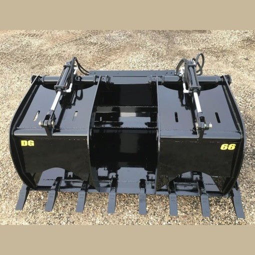 Stinger Attachments Skid Steer Demolition Grapple Bucket (DG) - Stinger Attachments - Beacon Attachments