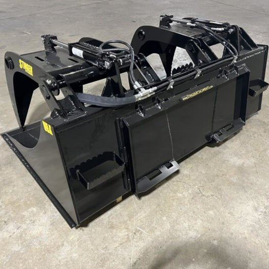 Stinger Attachments Skid Steer Demolition Grapple Bucket (DG) - Stinger Attachments - Beacon Attachments