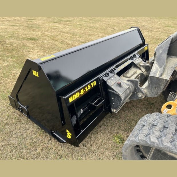 Stinger Attachments Skid Steer Hydraulic Dump Bucket (HDB) - Stinger Attachments - Beacon Attachments