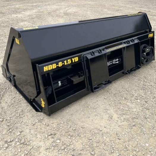 Stinger Attachments Skid Steer Hydraulic Dump Bucket (HDB) - Stinger Attachments - Beacon Attachments