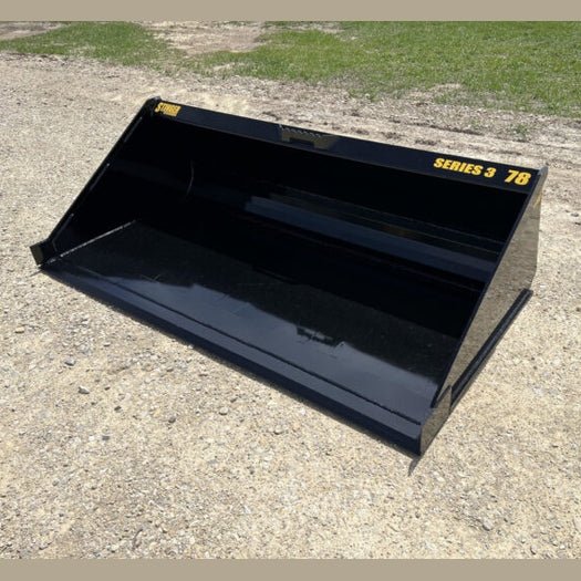Stinger Attachments Skid Steer Material Bucket – Series 3 - Stinger Attachments - Beacon Attachments