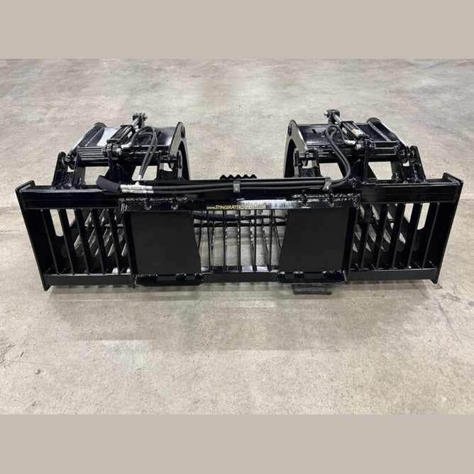 Stinger Attachments Skid Steer Rock Grapple Bucket (RG) - Stinger Attachments - Beacon Attachments
