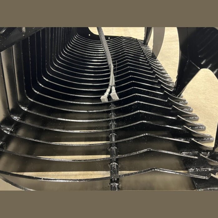 Stinger Attachments Skid Steer Rock Grapple Bucket (RG) - Stinger Attachments - Beacon Attachments