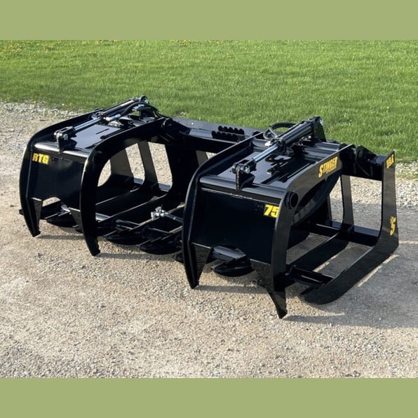 Stinger Attachments Skid Steer Root Grapple (RTG) - Stinger Attachments - Beacon Attachments