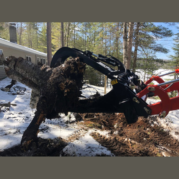 Stinger Attachments Skid Steer Stump Grapple (STG) - Stinger Attachments - Beacon Attachments