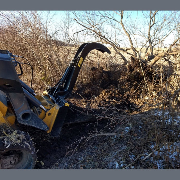 Stinger Attachments Skid Steer Stump Grapple (STG) - Stinger Attachments - Beacon Attachments