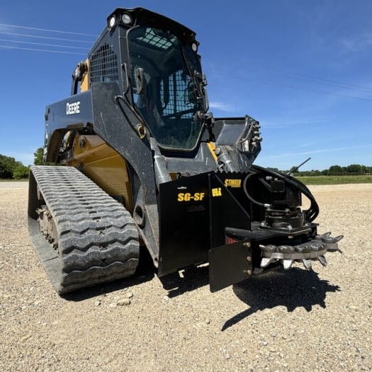 Stinger Attachments Skid Steer Stump Grinder - Stinger Attachments - Beacon Attachments