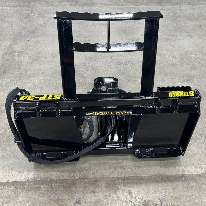 Stinger Attachments Skid Steer Tree Puller (STP) - Stinger Attachments - Beacon Attachments