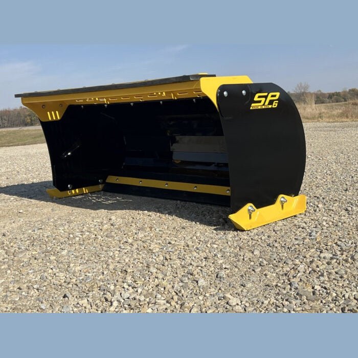 Stinger Attachments Snow Pusher For Skid Steers - Stinger Attachments - Beacon Attachments