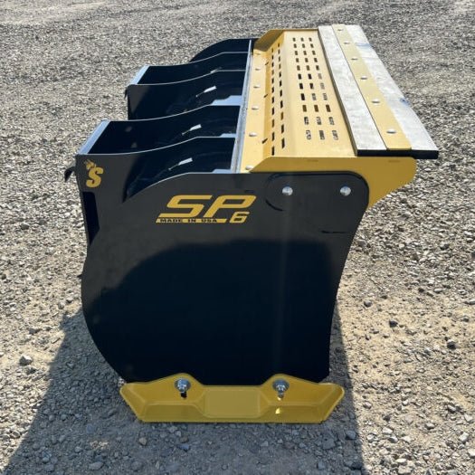 Stinger Attachments Snow Pusher For Skid Steers - Stinger Attachments - Beacon Attachments