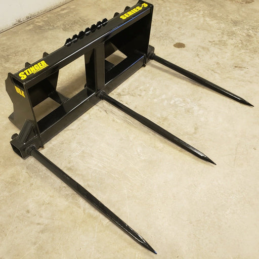 Stinger Attachments Tractor Bale Spear – Series 3 (BS3) - Stinger Attachments - Beacon Attachments