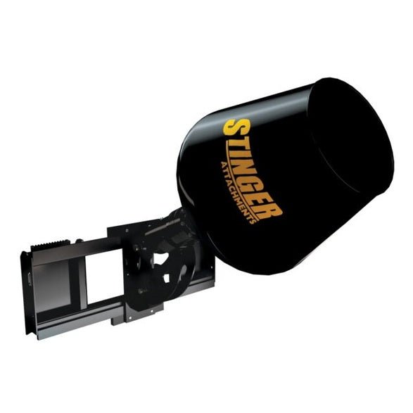 Stinger Attachments Tractor Cement Mixer (CM) For Skid Steers & Utility Tractors - Stinger Attachments - Beacon Attachments