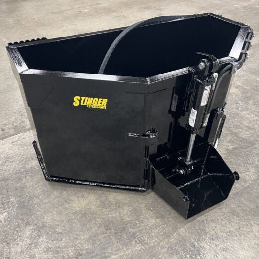 Stinger Attachments Tractor Concrete Bucket (CB) For Skid Steers & Utility Tractors - Stinger Attachments - Beacon Attachments
