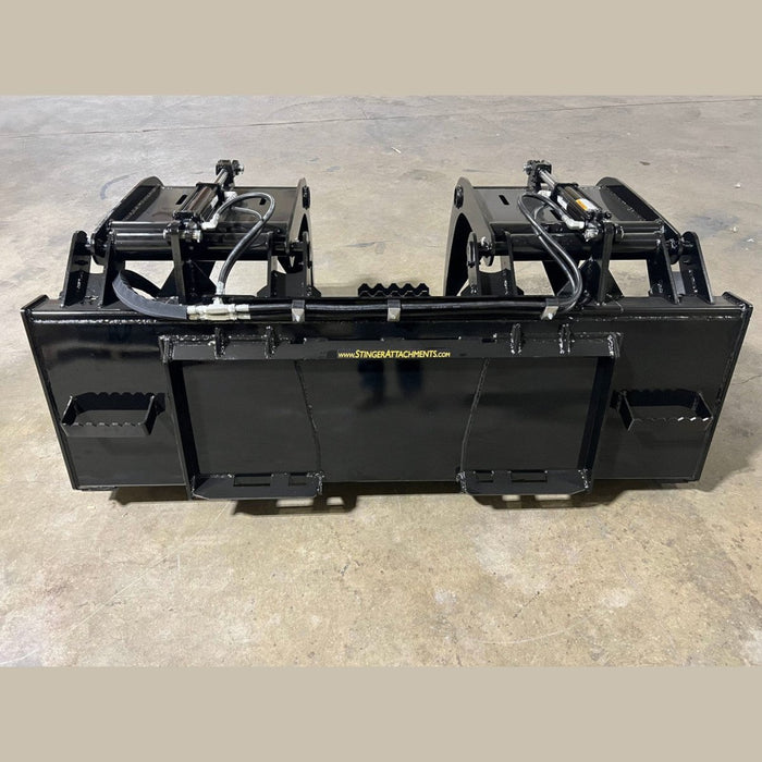 Stinger Attachments Tractor Demolition Grapple Bucket (DG) For Skid Steers & Utility Tractors - Stinger Attachments - Beacon Attachments
