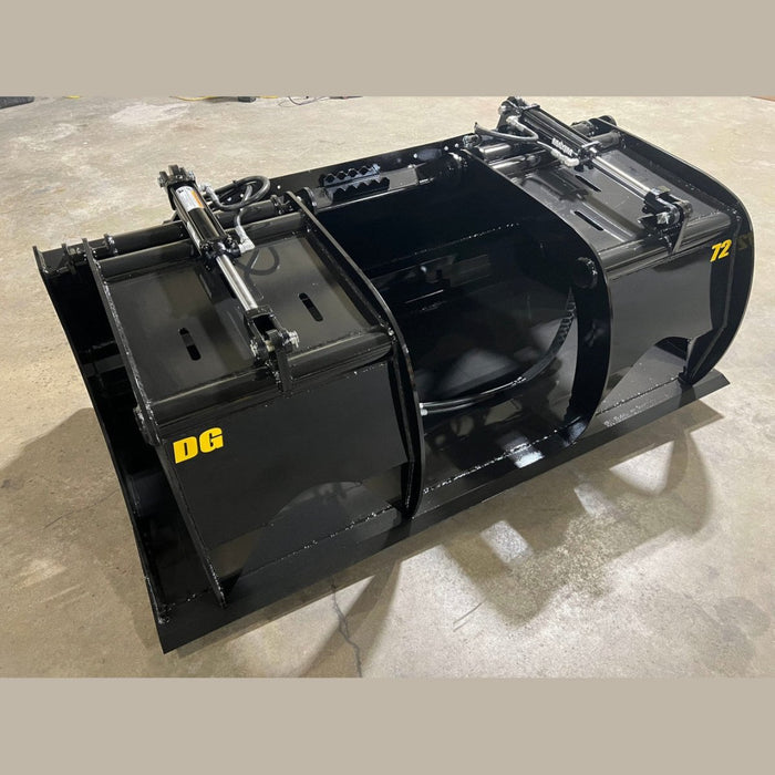 Stinger Attachments Tractor Demolition Grapple Bucket (DG) For Skid Steers & Utility Tractors - Stinger Attachments - Beacon Attachments