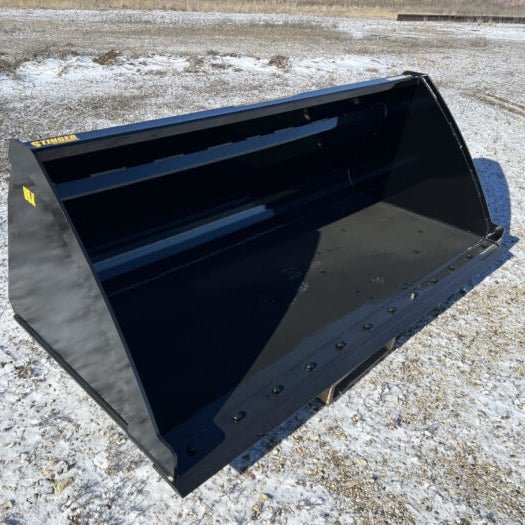 Stinger Attachments Tractor High Volume Material Bucket (MBHV - UT) For Skid Steers & Utility Tractors - Stinger Attachments - Beacon Attachments