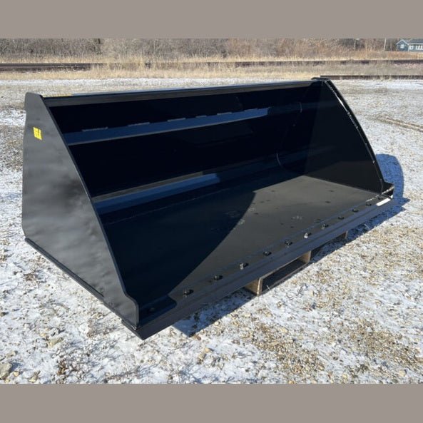 Stinger Attachments Tractor High Volume Material Bucket (MBHV - UT) For Skid Steers & Utility Tractors - Stinger Attachments - Beacon Attachments