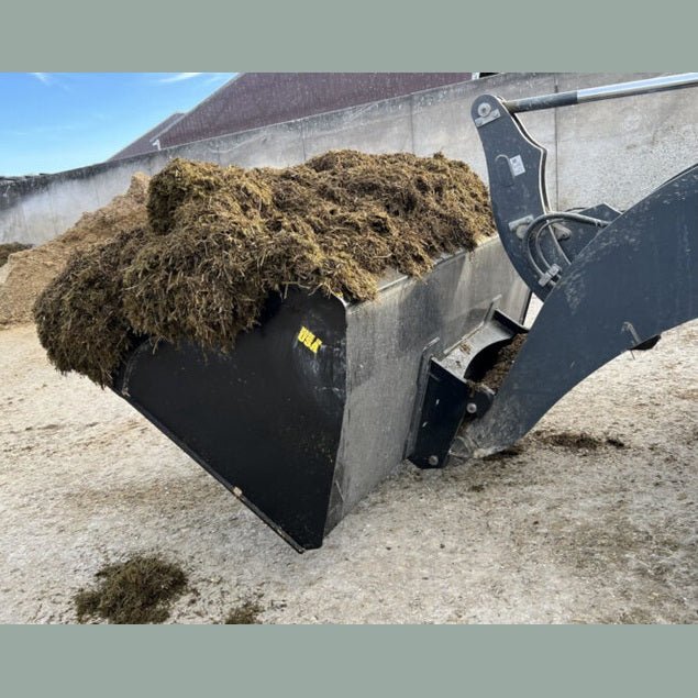 Stinger Attachments Tractor High Volume Material Bucket (MBHV - UT) For Skid Steers & Utility Tractors - Stinger Attachments - Beacon Attachments